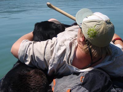 Paddle break.