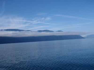 Open water.