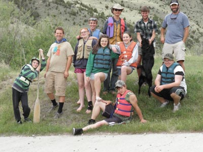 Carp hunting troop.