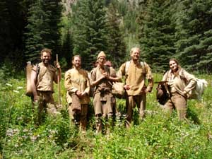 Lynx Stone Age Immersion group.